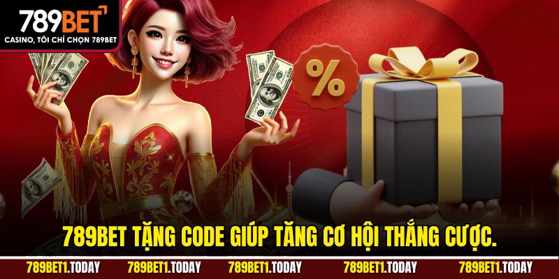 789bet tặng code giúp tăng cơ hội thắng cược.