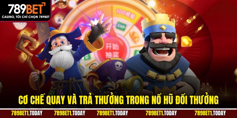 Cơ chế quay và trả thưởng trong nổ hũ đổi thưởng