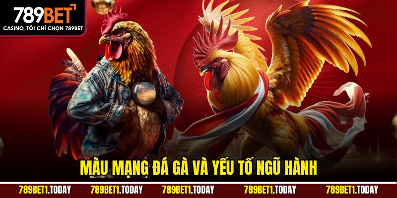 Màu mạng đá gà và yếu tố ngũ hành