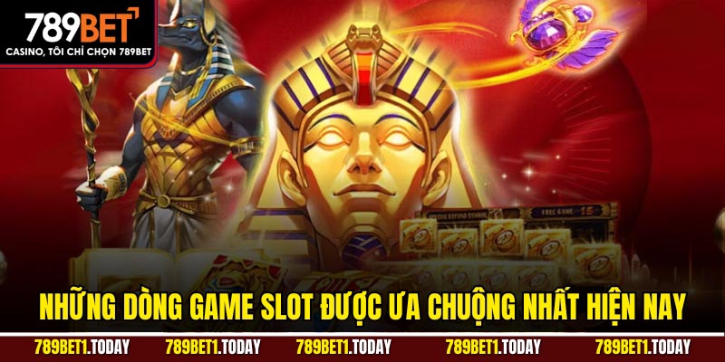 Những dòng game slot được ưa chuộng nhất hiện nay